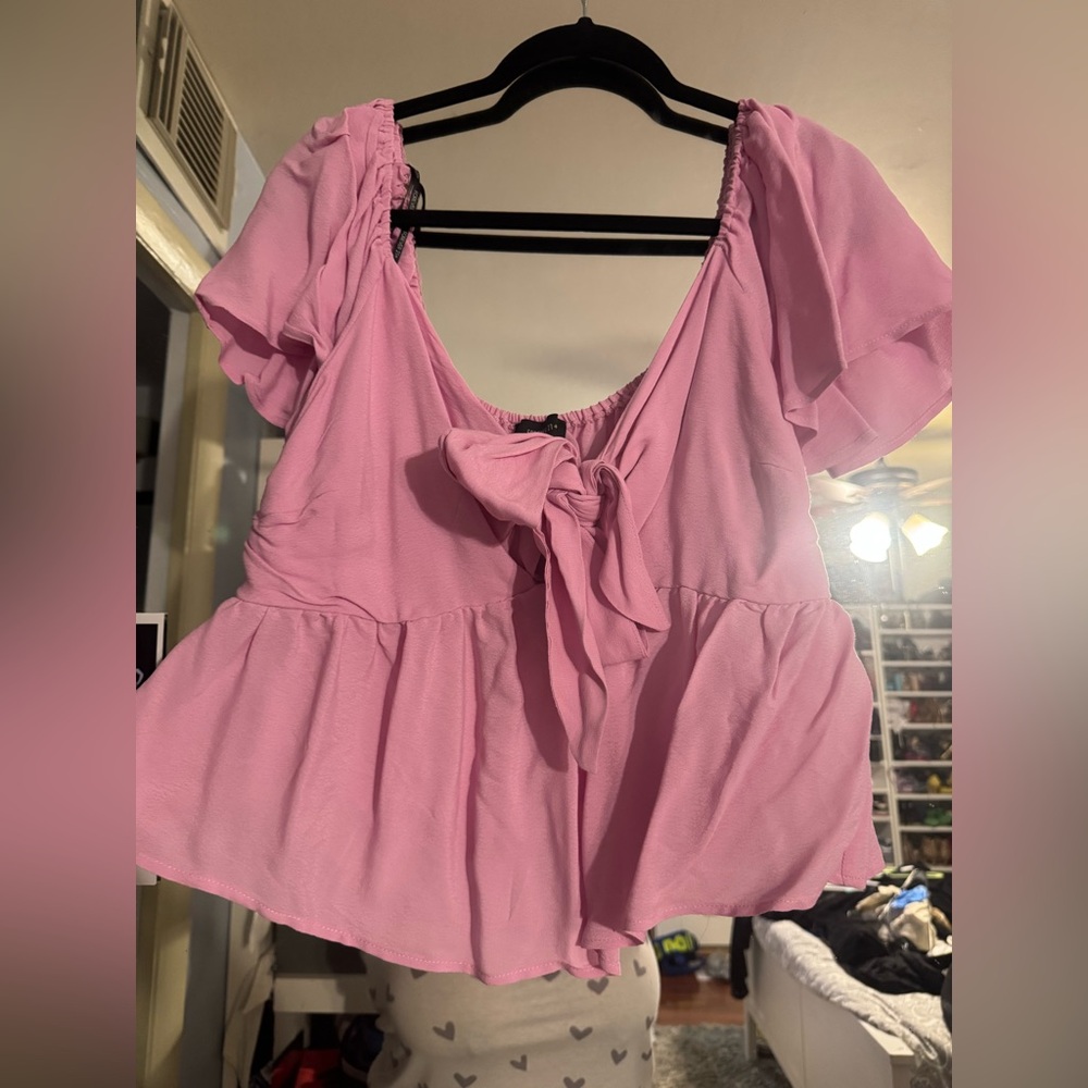 Pink forever 21 top